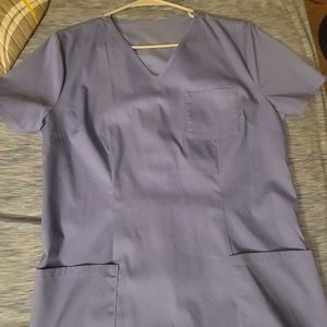 Jaanuu Light Blue Scrub set